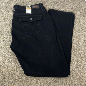 Levi’s - 16 525 Straight Leg Black Jeans